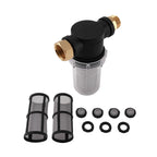 3/4" Brass Inline Water Filter for Garden Hose Pressure Washer