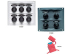 BEP 4 Way Fused Switch Panel for (12-24 Volt, IP56)