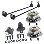 Wheel Hub w/o ABS + Sway Bar Ball Joint Kit for Equinox Torrent (2005–2006) 513190