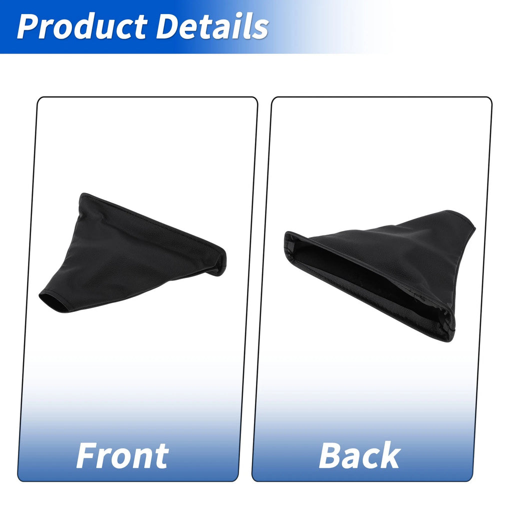 Gear Shift Stick Gaiter for Toyota Corolla (2007–2013) Faux Leather Black