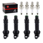 Ignition Coils & Spark Plug for Yamaha WaveRunner FX Cruiser FX1100 (2004–2008)