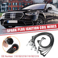 9 Pcs Spark Plug Wire Ignition Coil Cable No. 1161501219 for Mercedes-Benz 380 (1982–1985)