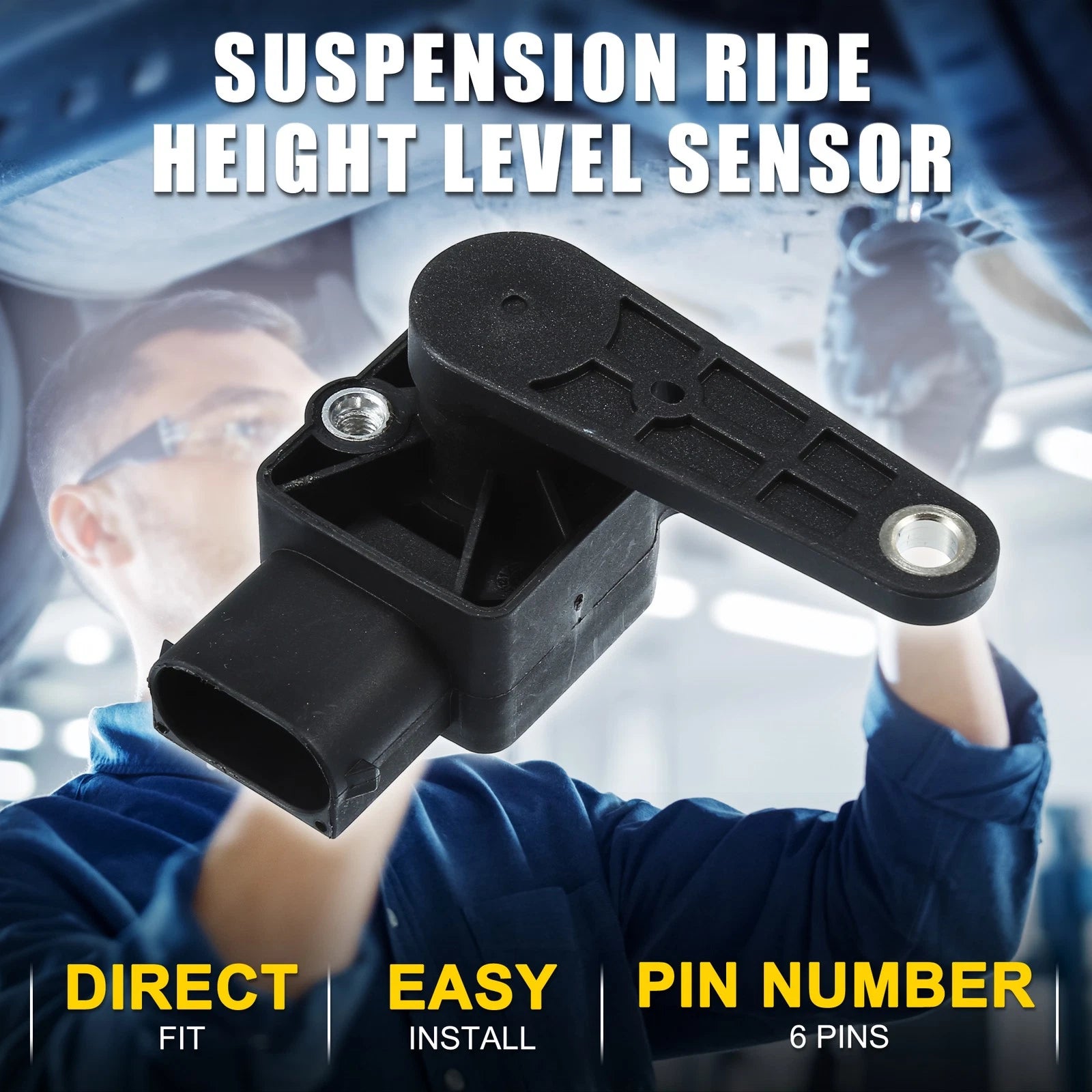 Air Suspension Ride Height Level Sensor for BMW 128i (2008–2013) No. 37146763735