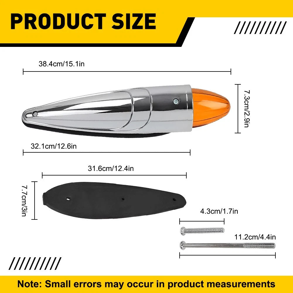 Shark Fin Antenna for Motorcycle Car Boat (Universal)