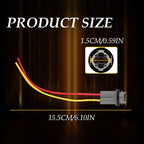 Front Side Marker Light Base Pigtail Socket for Audi 2018