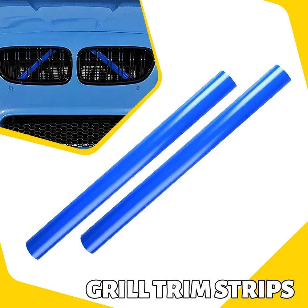Front V Brace Grill Trim Strip for BMW 1 2 3 Series (2012–2019)