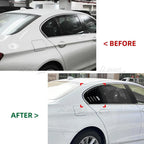Rear Window Louver Vent Covers for BMW 5-Series (2011–2017)
