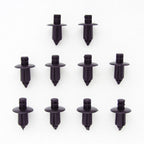 Grill Lock Clip 10x for Mitsubishi L200 Triton MK Strada (1996-2006)