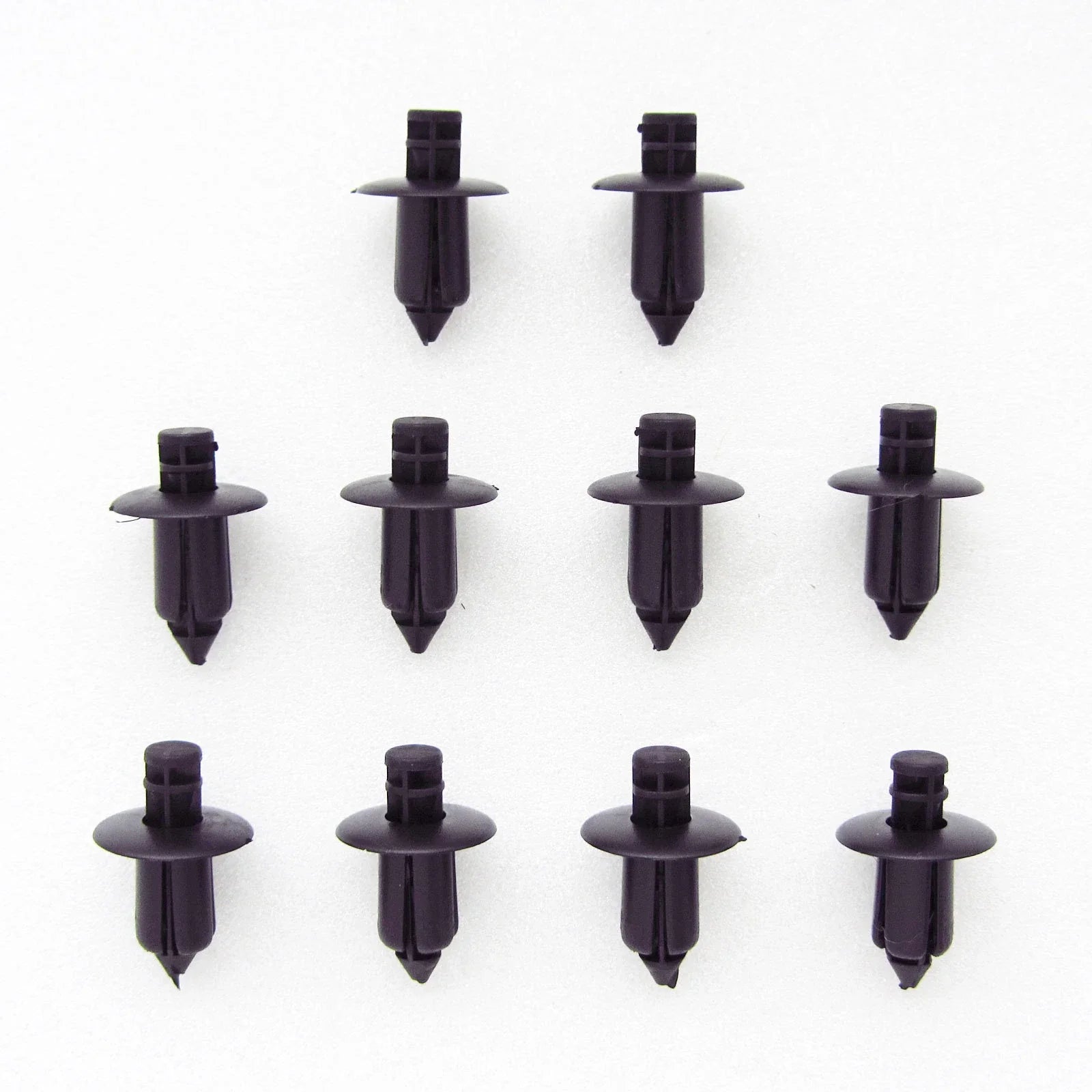 Grill Lock Clip 10x for Mitsubishi L200 Triton MK Strada (1996-2006)
