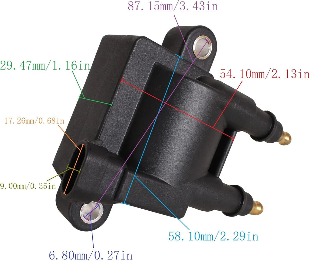 Ignition Coil for Mercury Mercruiser 35HP-450HP (8M0029482, 8M0044991)