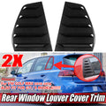 Window Louver Rear Side Vent Cover for Golf MK6 (2010–2014) Carbon Fiber Look