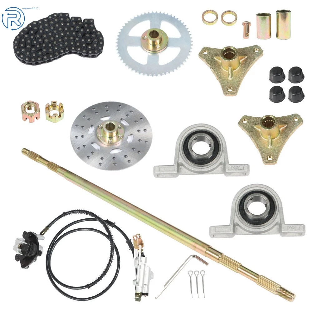 Rear Live Axle Kit for Drift Trike Go Kart 