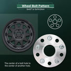 2X 15mm Hub Centric Wheel Spacers 5x4.5 for Toyota Tacoma (2005–2015)