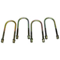 4 x Rear U-Bolts for Toyota Hilux 2WD/4Runner Surf