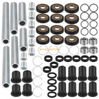 Set of 2 Rear Upper & Lower A-Arm Bushing Shaft Kit for Honda Rincon TRX650 TRX680 (2006–2014)