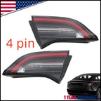 Pair of 4-Pin Inner Tail Lights for Tesla Model 3/Y (2021–2023)