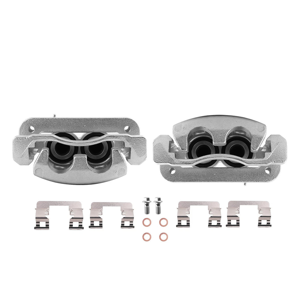 Front Left & Right Brake Caliper w/ Bracket for Chevrolet Silverado 1500 (2008–2018) 18FR2660