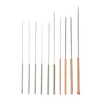 10X Stainless Steel Drill Bit Nozzle Cleaning Tool Parts Replacement