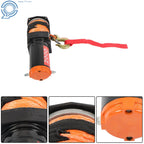 Electric Winch Motor with Synthetic Rope for Trailer Boat (12VDC, 2000lbs)