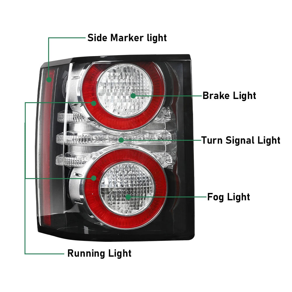 Rear Tail Light Brake Lamp for Land Rover Range Rover (2010–2012)
