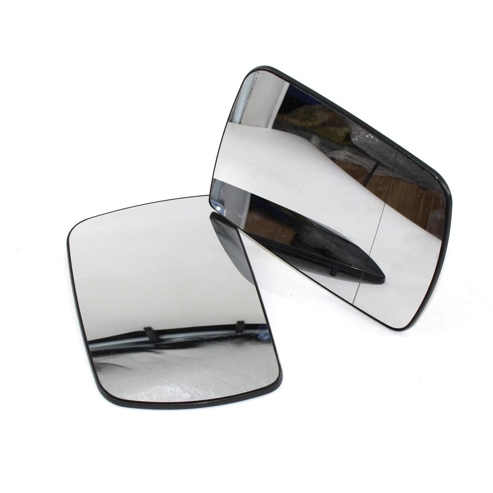 2Pcs Chrome Door Side Wing Mirror Glass for BMW X5 (2000–2007) 51168408797