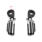 HTTMT 1.25" Pilot Foot Peg Footrest P Clamp for Honda GL1800 1500 (2001–2017)