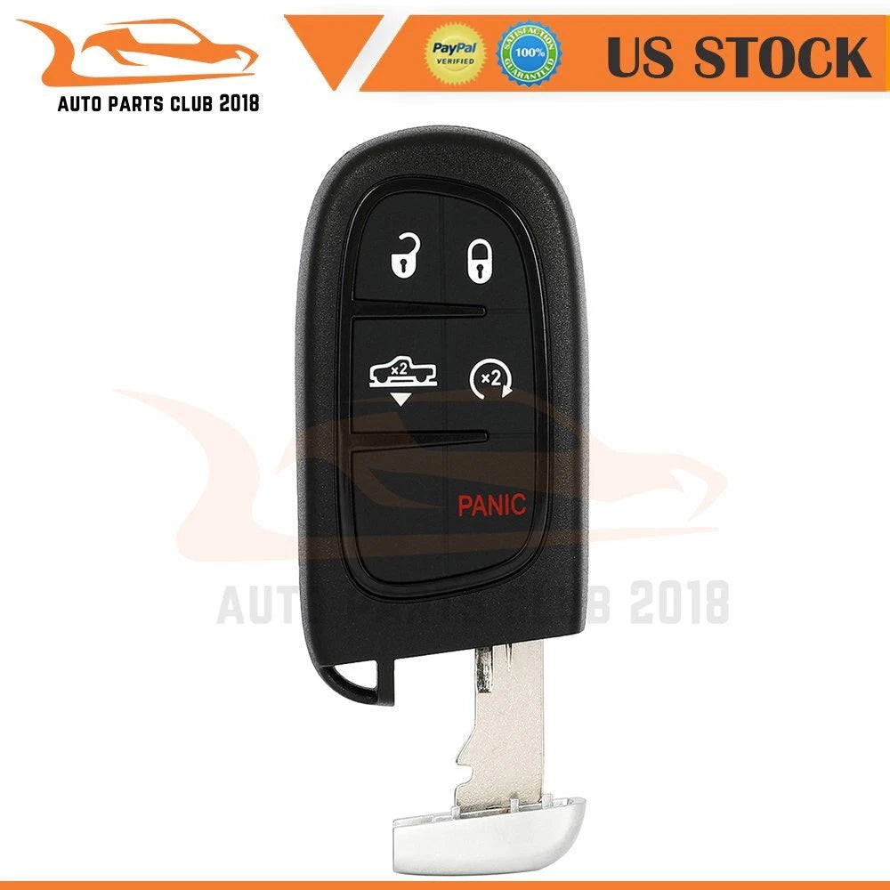 Keyless Key Fob Remote Case Shell for RAM 1500 2500 (2013–2018)