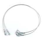 2X Cables for Trailer Gate Lift with EZ Spring Clips 125542
