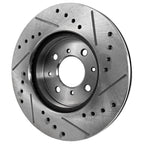 Brake Disc and Pad Kit for Honda Civic (1993–2005) Cross-Drilled