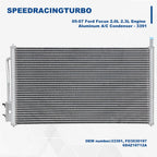 Aluminum Replacement AC Condenser 3391 for Ford Focus (2005–2007)