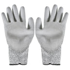 Safety Grip Work Gloves Cut Resistant Non-Slip PU Coated