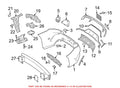 License Plate Bracket for Mercedes (0008103700)