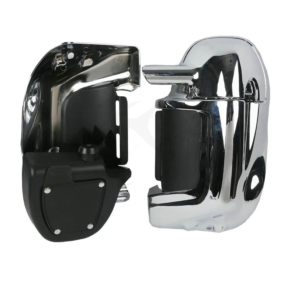 Lower Vented Chrome Fairings for Harley Touring (1983 - 2013)