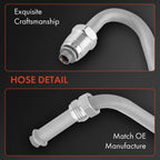 2X Power Steering Pressure & Return Line Hose for Chevy GMC C/K1500 (1988–1998)