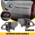 Set of 2 Gray Interior Door Handles for Chevrolet K1500 (1995–1998)
