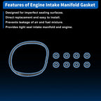 Intake Manifold Gasket Set for Chevrolet Express 2500 (2008–2016) No.MS19598