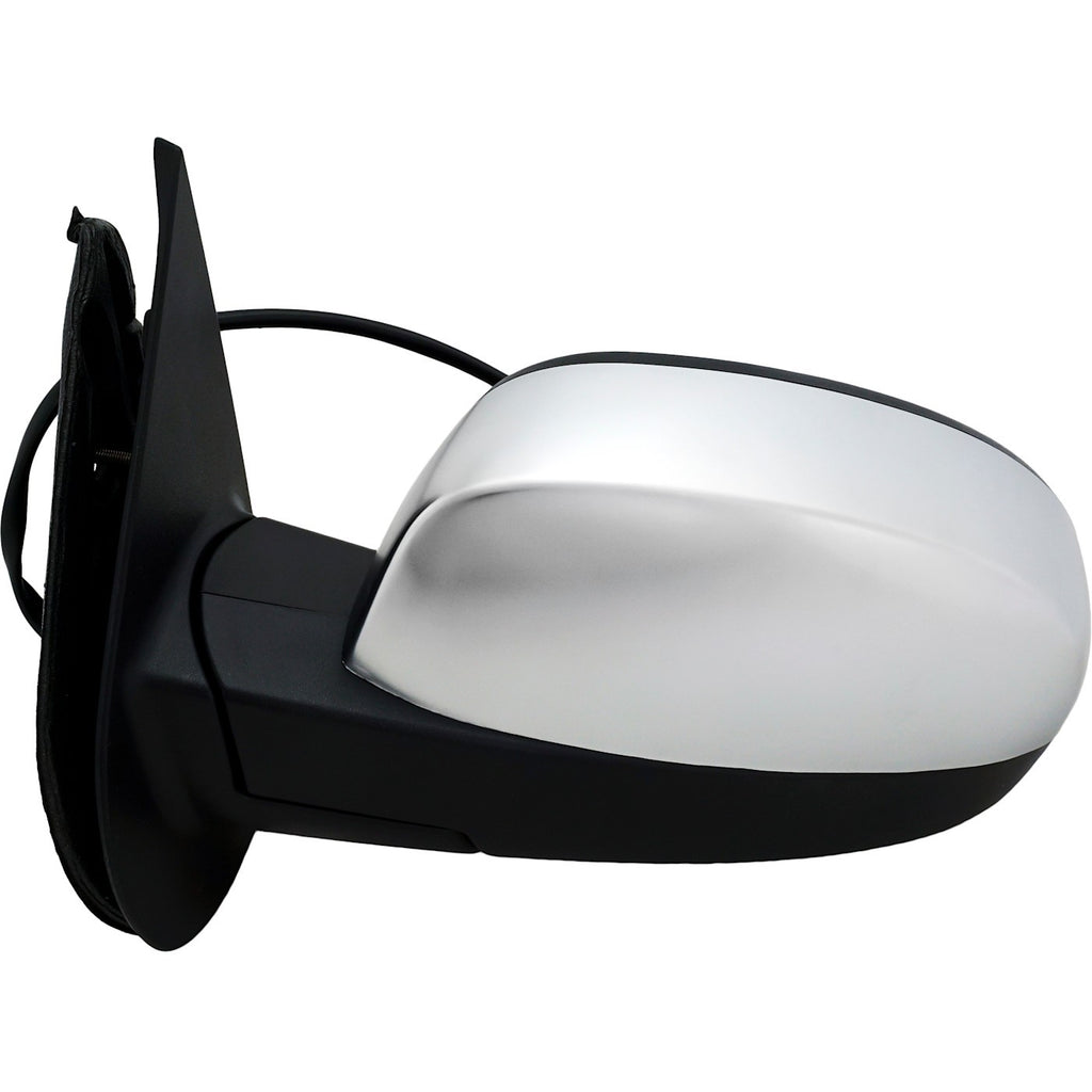 Power Mirror for GMC Yukon, Chevrolet Tahoe (2007–2014) Left Manual Folding Chrome