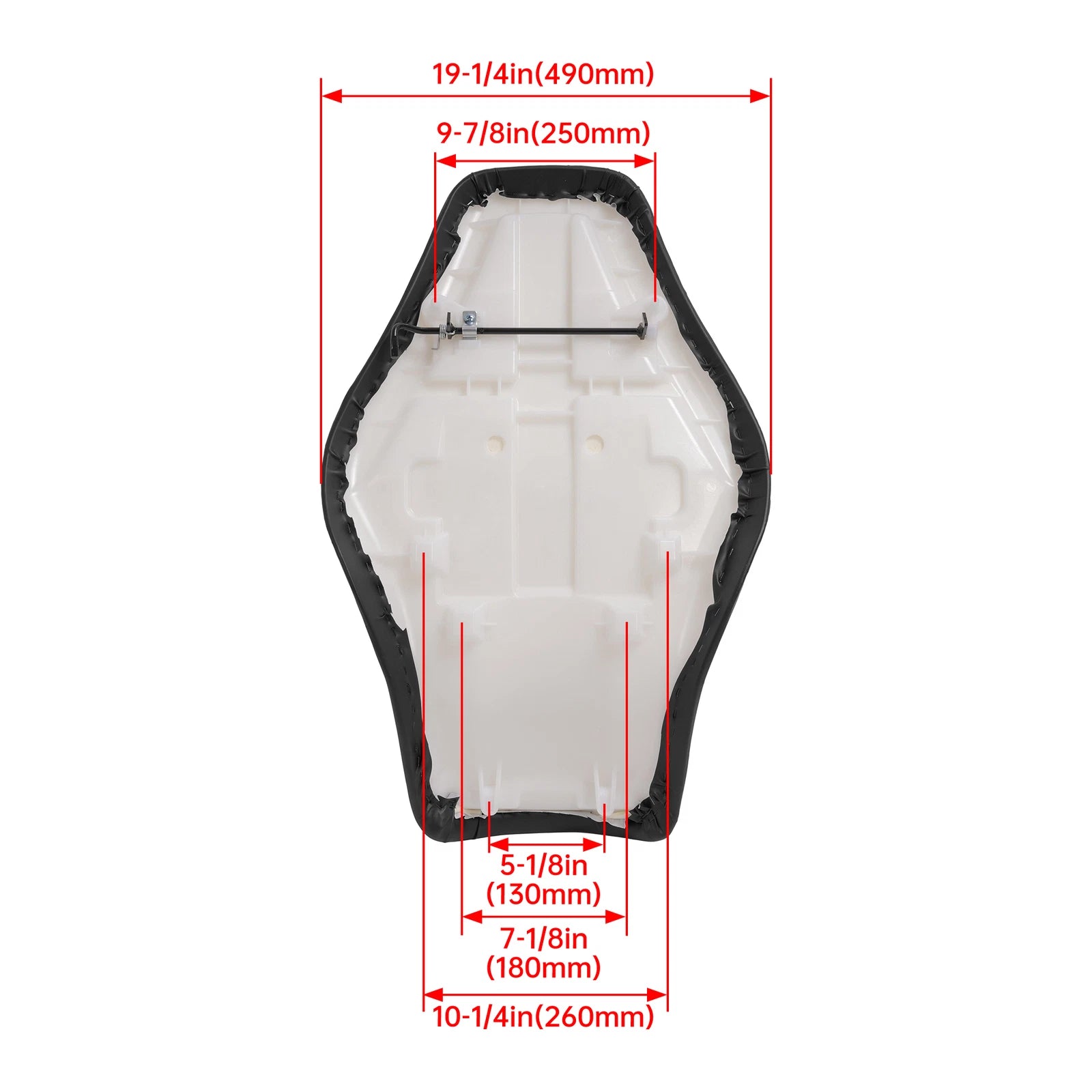 Seat for Kawasaki Brute Force 750 ATV (2005–2011)