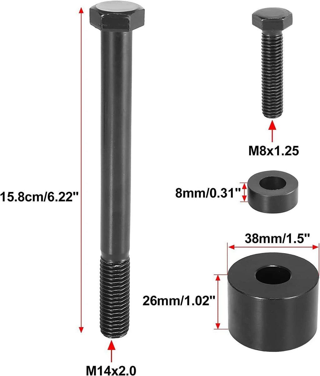 Differential Drop Kit for Tacoma 4Runner FJ Cruiser 4WD (2-3" Lift)