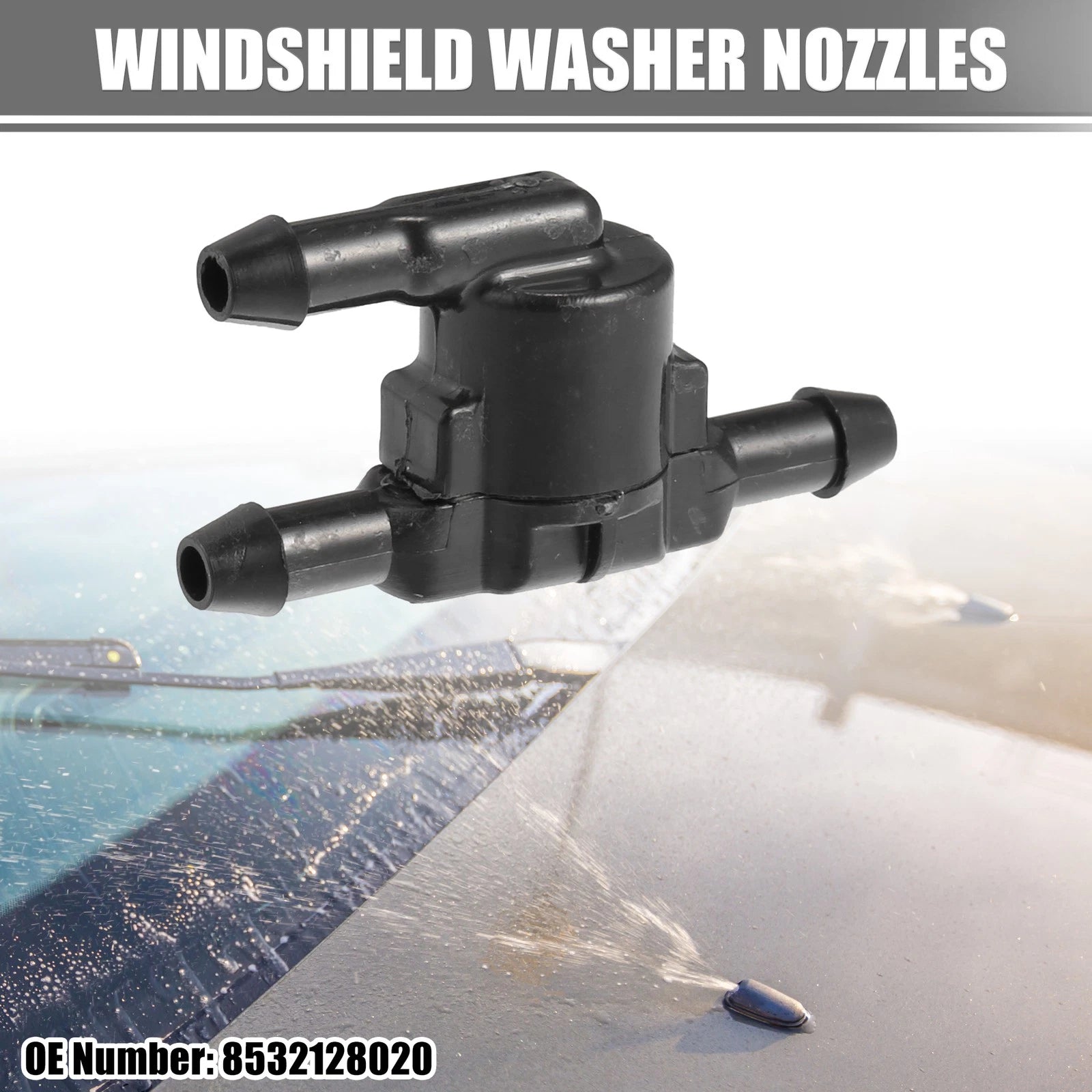 Windshield Wiper Washer Nozzle Spray Jet for Toyota 4Runner (2003–2023) No. 85321-28020
