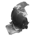 Replacement Polypropylene/PET Plastic Front Driver Side Rearward Fender Liner