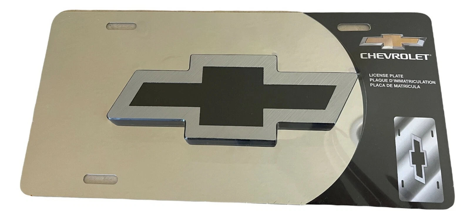 Chevrolet Emblem License Plate for Chevrolet (55029)