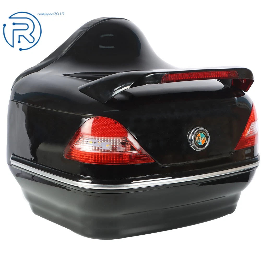 Motorcycle Trunk Case for Scooter (28L) with Tail Light