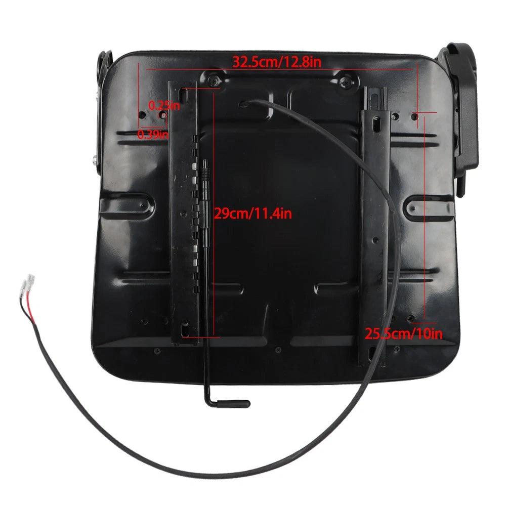 Foldable Forklift Seat for Universal Applications (Adjustable Angle)