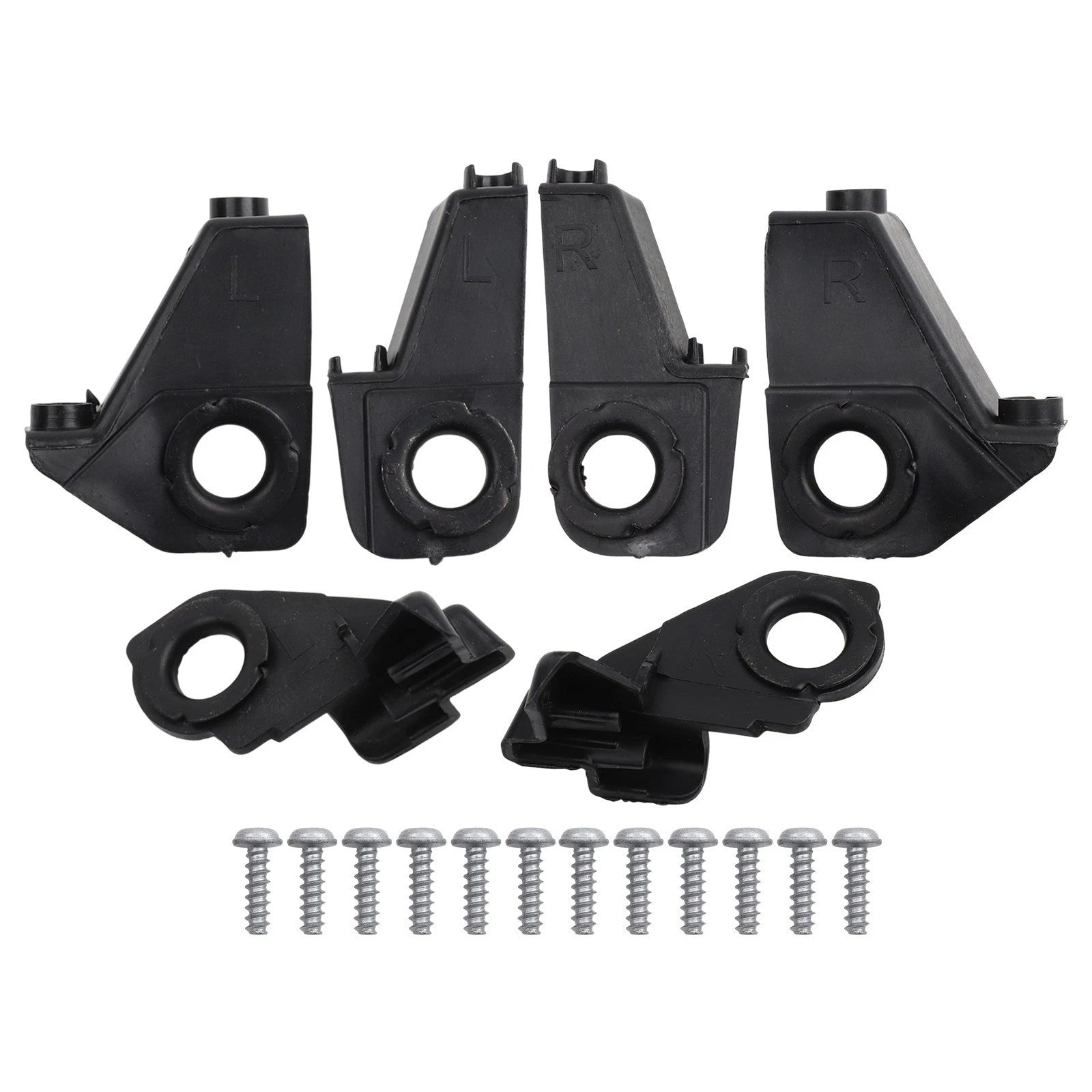 Set of Headlight Repair Clips for Volkswagen Golf Mk6 (2010–2014)