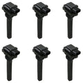 Set of 6 NGK COP Ignition Coils for Chevrolet Tracker Vitara V6 (1999–2005)