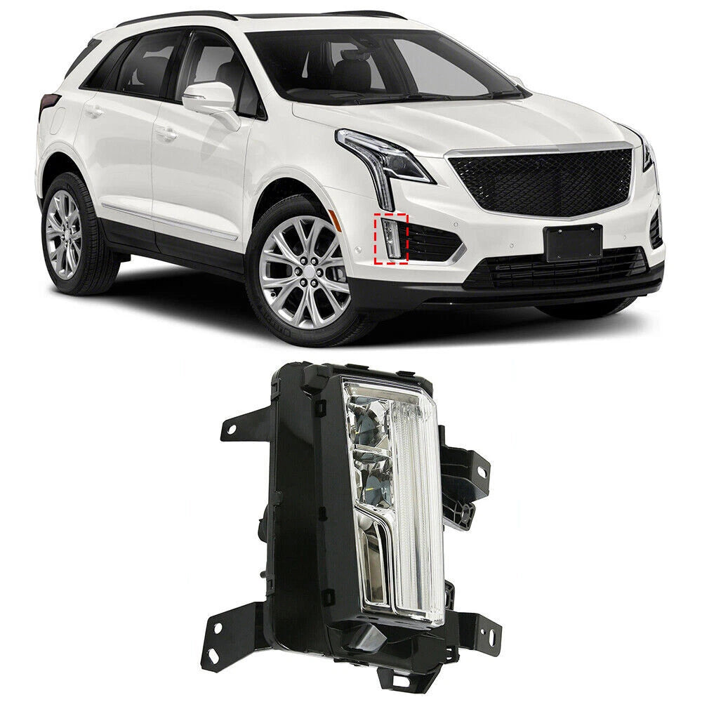 LED DRL Cornering Lamp Fog Light for Cadillac XT5 (2017–2020) Right Side