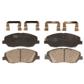 Set of 4 Disc Brake Pads for Hyundai Santa Fe (2017–2018)