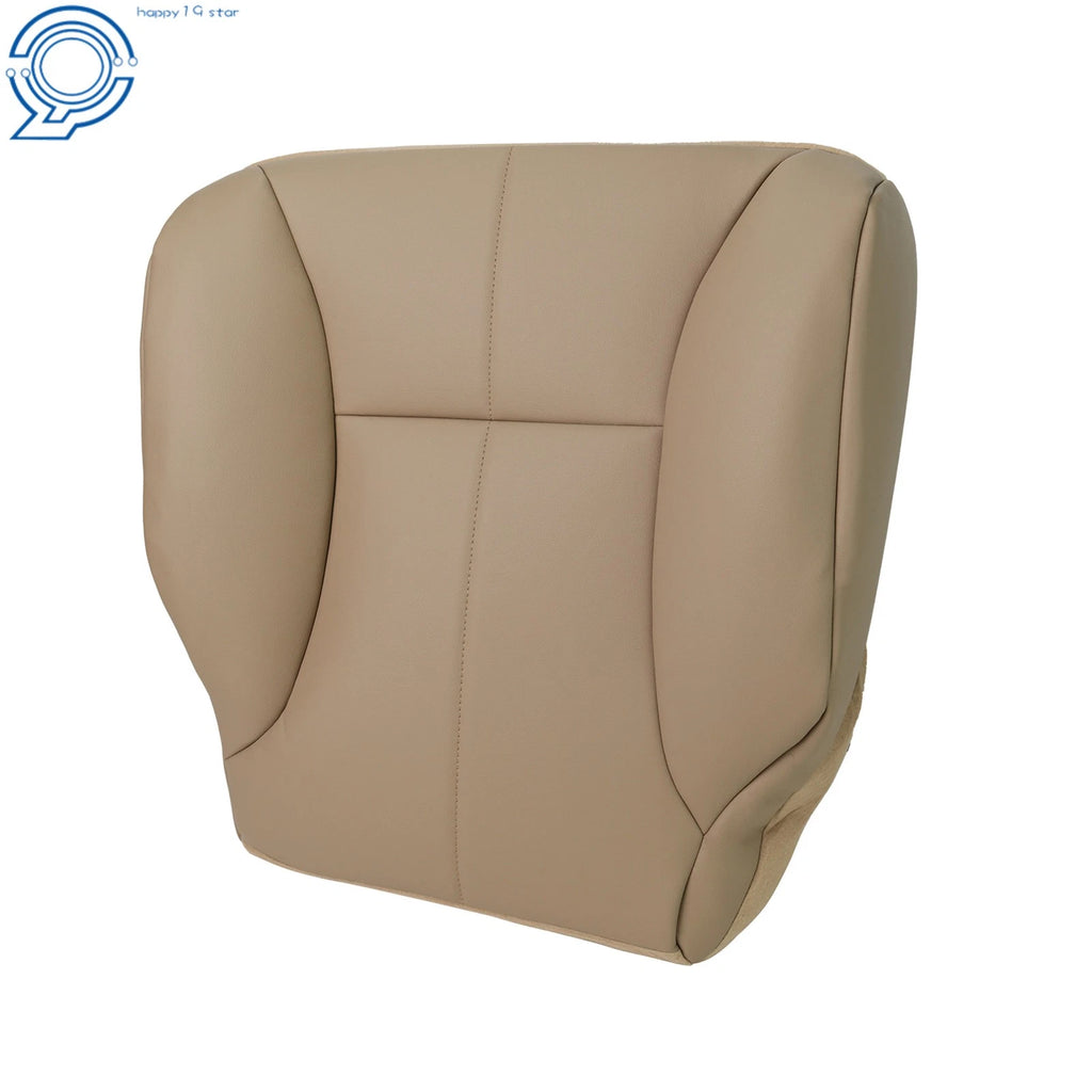 Tan Leather Driver Bottom Seat Cushion Cover for Ram 1500 2500 3500 (1998–2002)