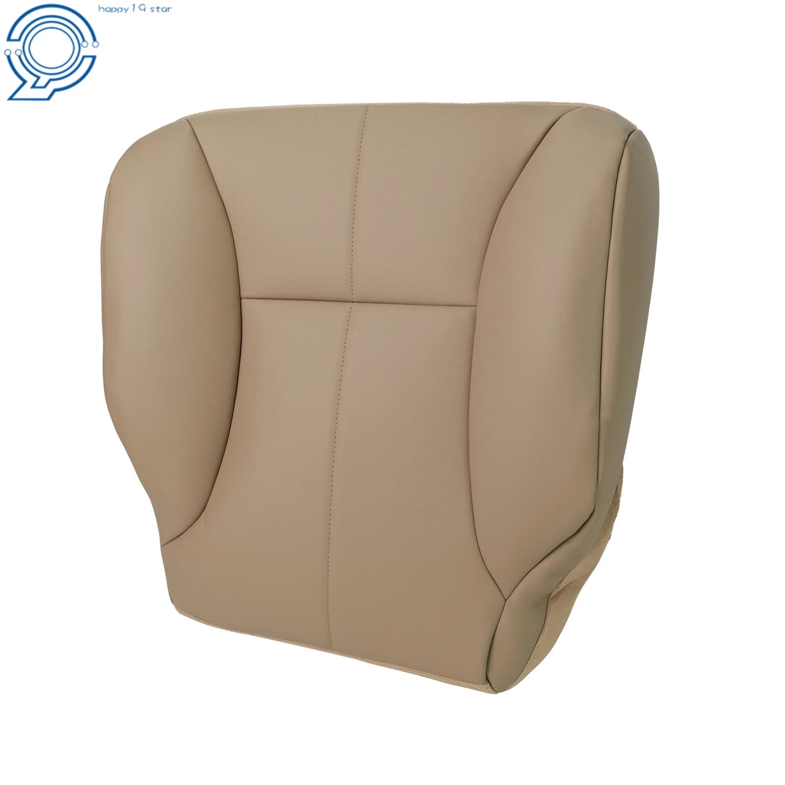 Tan Leather Driver Bottom Seat Cushion Cover for Ram 1500 2500 3500 (1998–2002)